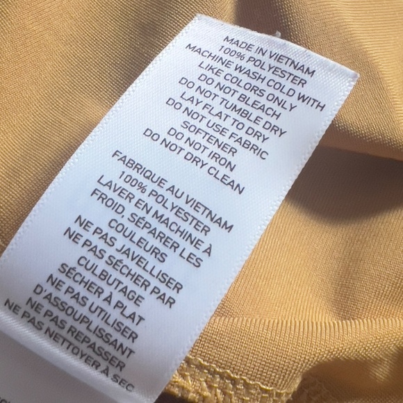 RHONE Commuter pants men's size 32x30 slim gold yellow mustard casual pockets - Picture 9 of 10